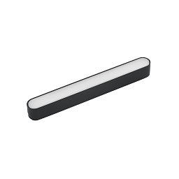 Obrázek pro produkt Systém 48 V - lineární LED svítidlo na liště Bernini, 48 V, černé, hliník/plast, 12 W, 1440 lm, CCT, 2,9 x 22,23 x 2,5 cm - FANEUROPE