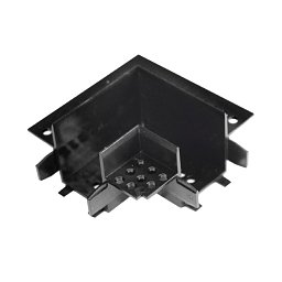 Obrázek pro produkt Příslušenství - rohová spojka Bernini pro zapuštěné pouzdro, 7,8 x 6,78 x 3,24 cm, černá - FANEUROPE
