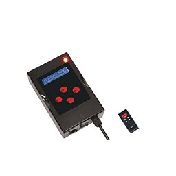 Obrázek pro produkt Příslušenství - LED ovladač Master, 3 kanály, pro projektory mod. EASY, 230 V, výstup DMX/XLR‑3, 2 kanály, 20 x 9 x 3.2 cm - FANEUROPE