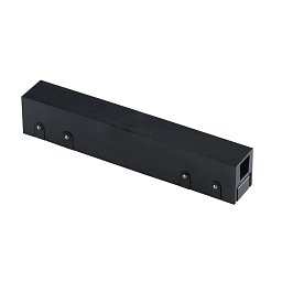 Obrázek pro produkt Příslušenství - přímá spojka Davinci, černá, pro lištu Davinci, 14,5 x 2,8 x 2,2 cm - FANEUROPE
