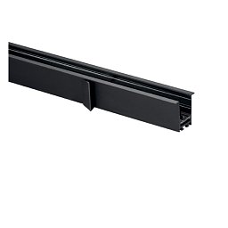 Obrázek pro produkt Systém 48 V - zapuštěná lišta Davinci A, černá, 200 x 4,2 x 3,9 cm - FANEUROPE