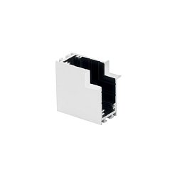 Obrázek pro produkt Příslušenství - vertikální úhlová spojka Davinci s vnitřním připojením, pro zapuštěnou lištu A Davinci, 5,5 x 4,2 x 3,9 cm - FANEUROPE