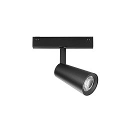Obrázek pro produkt Systém 48 V - reflektor Davinci Tema, černý, LED, 10 W, 1200 lm, 3000 K, 16,1 x 17,7 x 6,2 cm - FANEUROPE