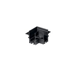 Obrázek pro produkt Příslušenství - úhlová spojka Davinci, černá, pro zapuštěnou lištu Davinci Filo, 6 x 6 x 2,6 cm - FANEUROPE