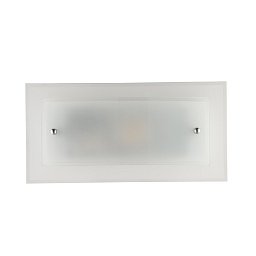 Obrázek pro produkt Nástěnné svítidlo - rovné/zakřivené, bílé, 1 x E27, 30 x 11 x 15 cm - FANEUROPE