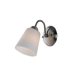 Obrázek pro produkt Nástěnné svítidlo 1162, nikl, 1 x E14, 11 x 26 x 17 cm - FANEUROPE