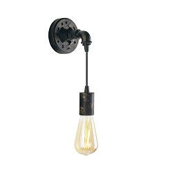 Obrázek pro produkt Nástěnné svítidlo Amarcord, rezavé, 1 x E27, 10 x 12 x 26 cm - FANEUROPE