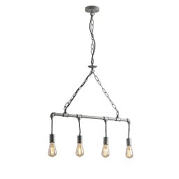 Obrázek pro produkt Závěsné svítidlo Amarcord, pozinkované, 4 x E27, 86 x 110 cm - FANEUROPE