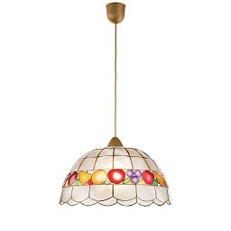Obrázek pro produkt Závěsné svítidlo Aragona, perleťové, 1 x E27, 40 x 120 cm - FANEUROPE