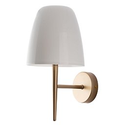 Obrázek pro produkt Nástěnné svítidlo Ares, bílé, 1 x E14, 18 x 22 x 33,7 cm - FANEUROPE