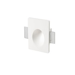 Obrázek pro produkt Zápustné svítidlo Ariel A Parete, bílé, 1 x GU10 Mini, 12 x 18 x 5,5 cm - FANEUROPE