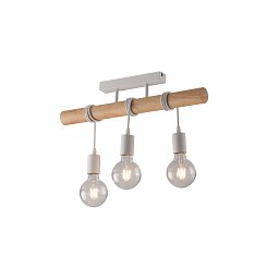 Obrázek pro produkt Stropní svítidlo Arizona, bílé, 3 x E27, 55 x 25 cm - FANEUROPE