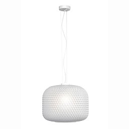 Obrázek pro produkt Závěsné svítidlo Ashford Sferica, bílé, 1 x E27, 40 x 150 cm - FANEUROPE
