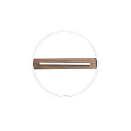 Obrázek pro produkt Stropní LED svítidlo Azimuth, černé/dřevo, 36 W, 4820 lm, CCT, 48,8 x 6,3 cm - FANEUROPE