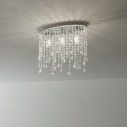 Obrázek pro produkt Stropní svítidlo Breeze, chrom, 3xE14, 40 x 15,5 x 36 cm - FANEUROPE