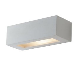 Obrázek pro produkt Nástěnné svítidlo Candida, bílé, 1xE14, 22 x 9 x 7 cm - FANEUROPE