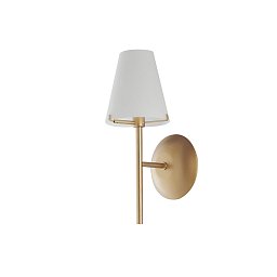 Obrázek pro produkt Nástěnné svítidlo Canto, zlaté/bílé, 1xG9, 12 x 16,5 x 30,5 cm - FANEUROPE