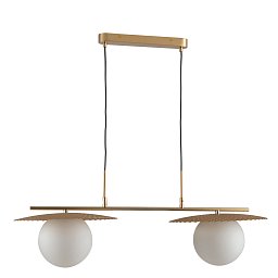 Obrázek pro produkt Závěsné svítidlo Chaplin, zlaté, 2 x E27, 97 x 143,2 cm - FANEUROPE