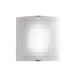 Obrázek pro produkt Nástěnné svítidlo Concept, bílé, 1 x E27, 26 x 7 x 26 cm - FANEUROPE