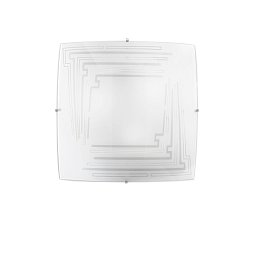 Obrázek pro produkt Stropní svítidlo Concept, bílé, 3 x E27, 40 x 10,5 x 40 cm - FANEUROPE