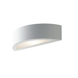 Obrázek pro produkt Nástěnné svítidlo Cortina, bílé, 1 x E14, 30 x 10 x 7,5 cm - FANEUROPE