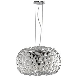 Obrázek pro produkt Závěsné svítidlo Dioniso, chrom, 3 x E27,48 x 147 cm - FANEUROPE
