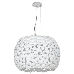 Obrázek pro produkt Závěsné svítidlo Dioniso, bílé, 5 x E27, 65 x 147 cm - FANEUROPE