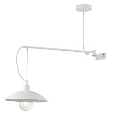 Obrázek pro produkt Nástěnné svítidlo Eldorado, bílé, 1 x E27, 83 x 30 x 128 cm - FANEUROPE