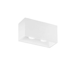 Obrázek pro produkt Stropní svítidlo Foster, bílé, 2 x GU10, 24 x 13 cm - FANEUROPE