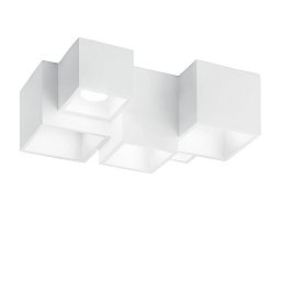 Obrázek pro produkt Stropní svítidlo Foster, bílé, 5 x GU10, 37 x 24,8 x 15 cm - FANEUROPE