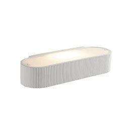 Obrázek pro produkt Nástěnné svítidlo Gatsby, bílé, 2 x E14, 35 x 7 x 15 cm - FANEUROPE
