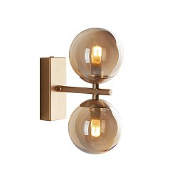 Obrázek pro produkt Nástěnné svítidlo Honey, zlaté, 2 x G9, 15 x 16,5 x 23,3 cm - FANEUROPE