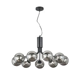 Obrázek pro produkt Závěsné svítidlo Honey, černé, 9 x G9, 83,4 x 161 cm - FANEUROPE