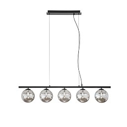 Obrázek pro produkt Závěsné svítidlo Honey, černé, 5 x G9, 100 x 15 x 166 cm - FANEUROPE
