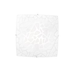 Obrázek pro produkt Stropní svítidlo Island, bílé, 4 x E27, 50 x 50 x 12 cm - FANEUROPE