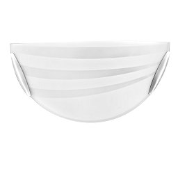 Obrázek pro produkt Nástěnné svítidlo Kuna, bílé, 1 x E27, 35 x 8 x 15 cm - FANEUROPE
