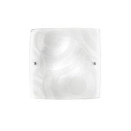 Obrázek pro produkt Stropní svítidlo Miro’, bílé, 2 x E27, 30 x 9,4 x 30 cm - FANEUROPE