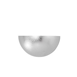 Obrázek pro produkt Nástěnné svítidlo Moritz, stříbrné, 1 x E27, 25 x 12,5 x 12,5 cm - FANEUROPE