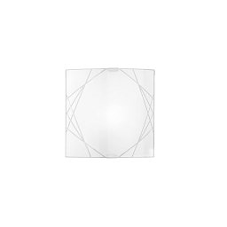 Obrázek pro produkt Nástěnné svítidlo PARADISE, bílá, 1 x E27, 26 x 8 x 26 cm - FANEUROPE