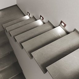 Obrázek pro produkt Zápustné venkovní svítidlo LED Breen, polykarbonát, bronz, 3 W, 290 lm, CCT, IP65, 8,5 x 13 x 10 cm - FANEUROPE