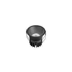 Obrázek pro produkt Zápustné svítidlo LED Quark, hliník, černé, COB, 12 W, 1300 lm, CCT, 8,5 x 8,5 x 8 cm - FANEUROPE