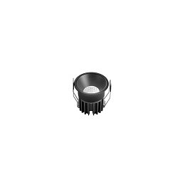 Obrázek pro produkt Zápustné svítidlo LED Quark, hliník, černé, COB, 8 W, 830 lm, CCT, 6,5 x 6,5 x 5,5 cm - FANEUROPE