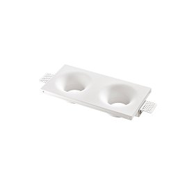 Obrázek pro produkt Zápustné svítidlo Senso, bílé, 2 x GU10, 24 x 12 x 4 cm - FANEUROPE