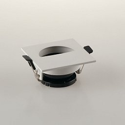 Obrázek pro produkt Zápustné svítidlo STENOS, bílé, hranaté - polokruh, 8.5 x 4.2 x 8.5 cm - FANEUROPE