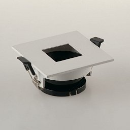 Obrázek pro produkt Zápustné svítidlo STENOS, bílé, hranaté - čtverec, 8.5 x 4.2 x 8.5 cm - FANEUROPE