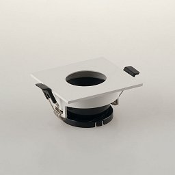 Obrázek pro produkt Zápustné svítidlo STENOS, bílé, hranaté - kruh, 8.5 x 4.2 x 8.5 cm - FANEUROPE