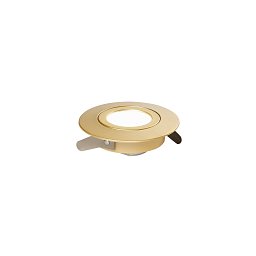 Obrázek pro produkt Svítidlo ZENIT, zlatá, 9 x 2.5 cm, IP44, LED 6W, 3000K - FANEUROPE
