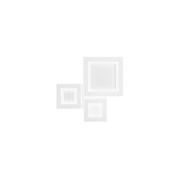 Obrázek pro produkt Stropní svítidlo Albers bílá kovová konstrukce, 40 W, CCT 3000/4000/6500 K, 50 x 48,5 x 4,5 cm - FANEUROPE