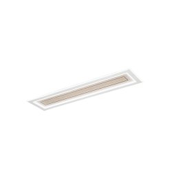 Obrázek pro produkt Stropní svítidlo Aux béžové PMMA, obdélník, 40 W, CCT 3000/4000/6500 K, 120 x 30 x 5,5 cm - FANEUROPE
