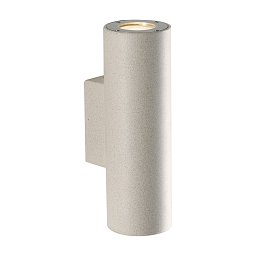 Obrázek pro produkt Venkovní nástěnné svítidlo PORTLAND, beton/bílá, 2xGU10, IP65, 25,4 x 11,1 x 8,3 cm - FANEUROPE